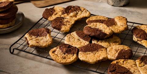 Tigerkakor med mjölkchoklad 🍪