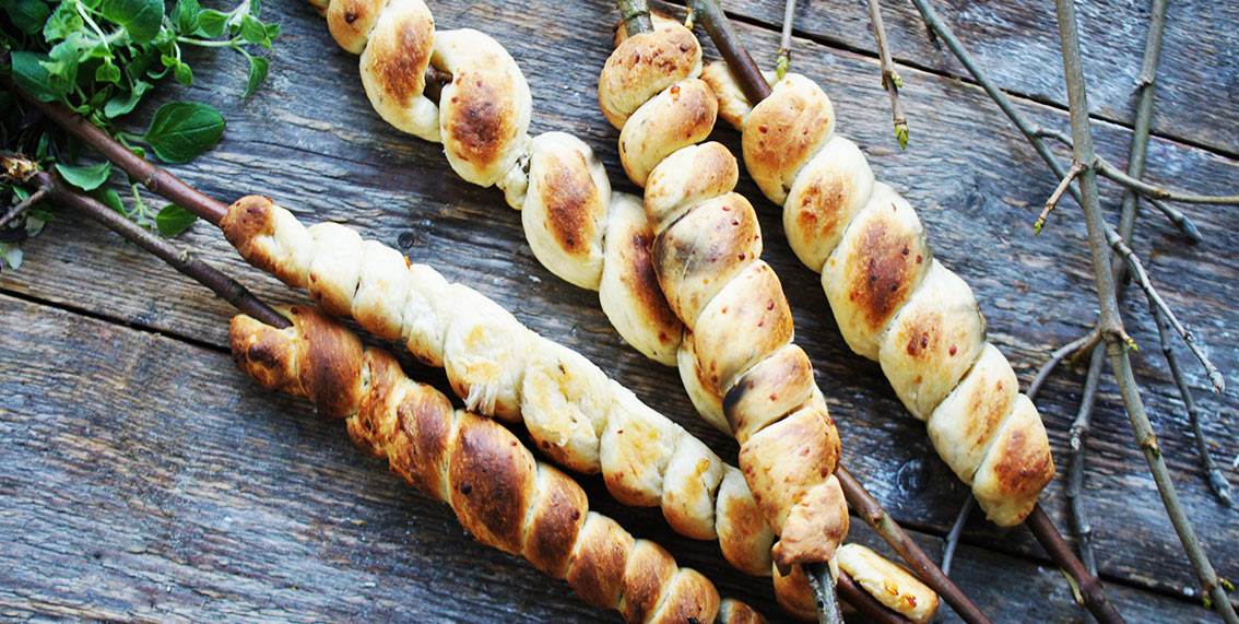 Pinnbröd med smak av ost och kummin