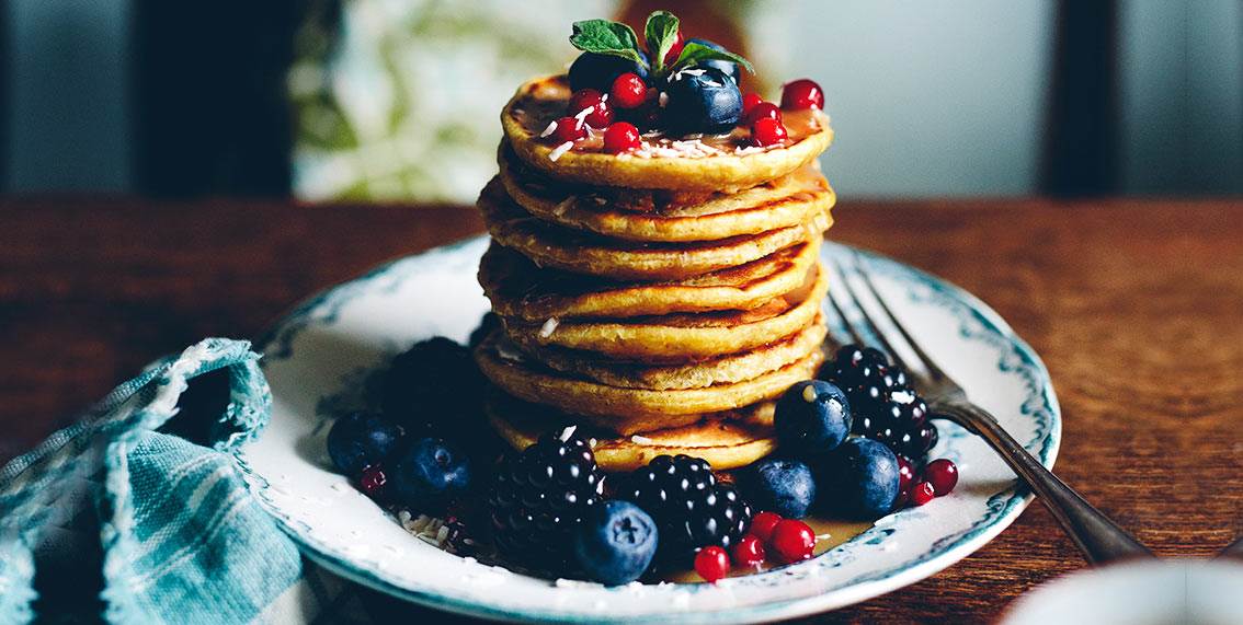 Amerikanska Pannkakor Filmjolk